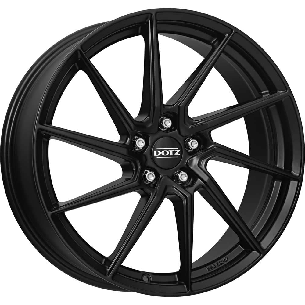 DOTZ - cerchio in lega - Spa black - Black matt - 7.50 x 17 - 5/100.00/35/60.10