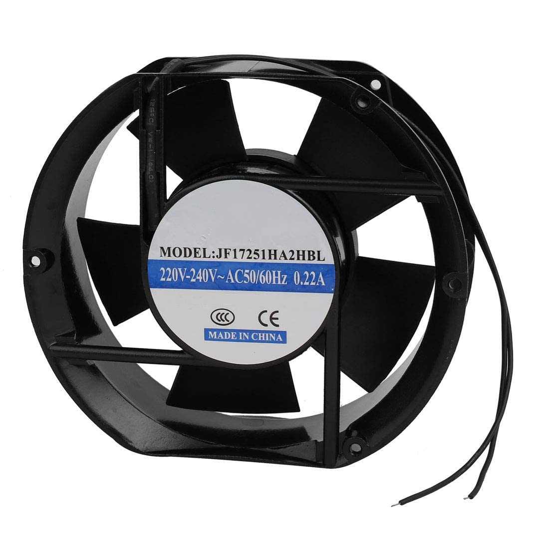 GJEXXPTST 220V 0.22A 17251 Cooling Fan 172X150X51mm