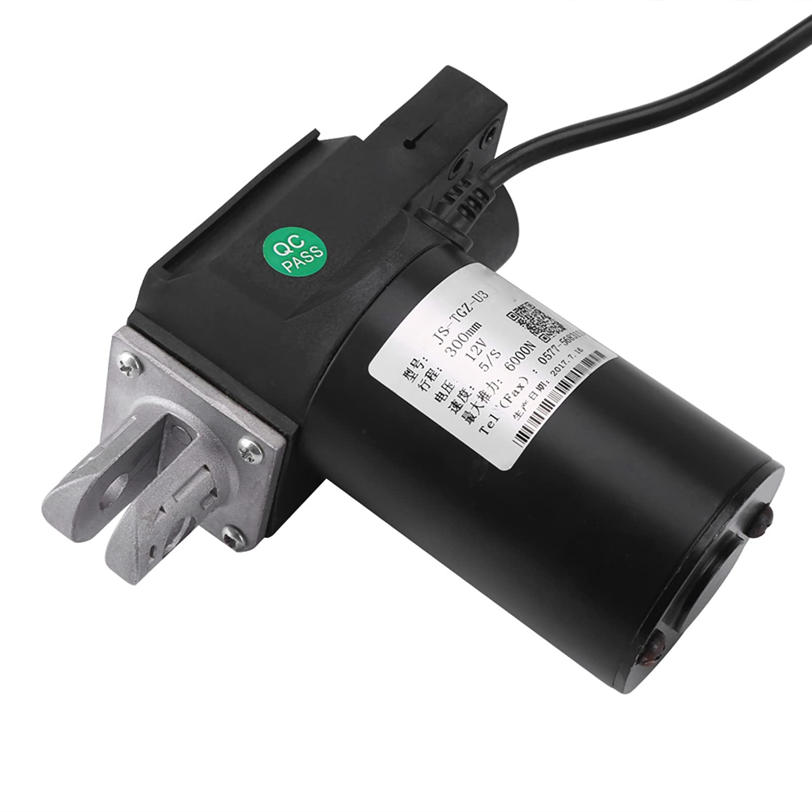 Ejoyous Linearantrieb 12V DC, 6000N/4000N Elektromotor, Verstellantrieb für Auto Möbel Medizinische, Linearer Stellantrieb