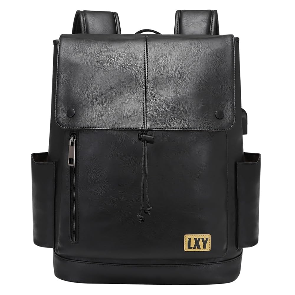 Amazon.com: LXY Leather Laptop Backpack Women Vintage Travel
