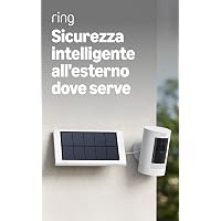 Ring videocamera esterna a energia solare (Stick Up Cam)
