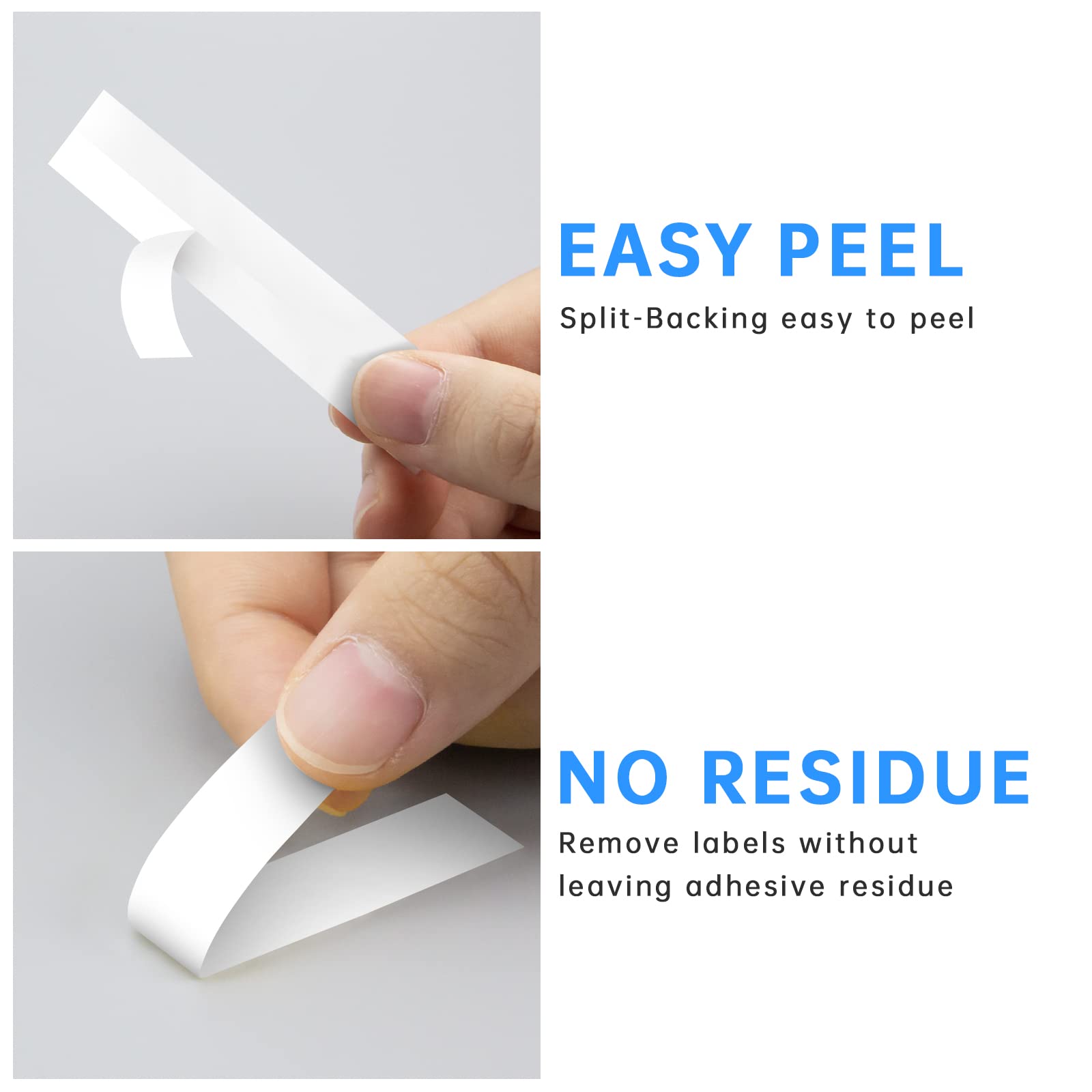 Unismar Tz Tape 18mm 0.7 Laminated White Compatible Label Tape Replacement for Brother PTouch TZe-241 TZ-241 TZe241 for PTD400AD PT-D600 PT-P700 PT-P900W PT-1880 PT-2730 Printer, 3/4'' x 26.2', 2-Pack 4