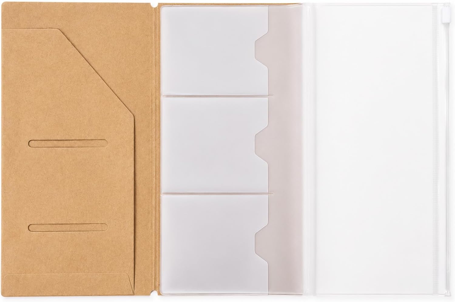 Travelers Notebook Insert Set, 8.3 x 9.1 inch Travelers Journal Refill Pack