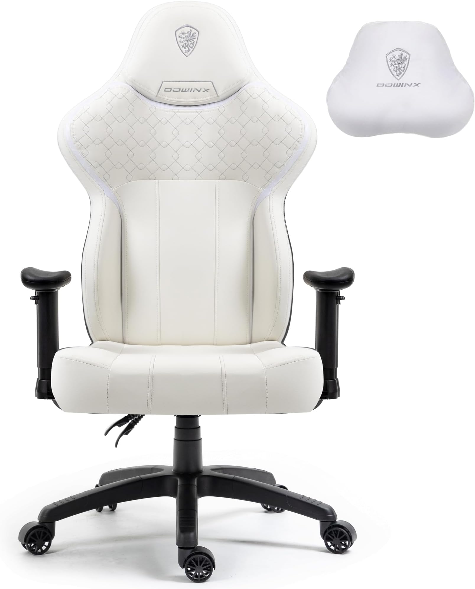 ALFORDSON Gaming Bürostuhl Mit Massage - Ergonomischer Gamer Stuhl Mit Fußstütze & Lendenkissen