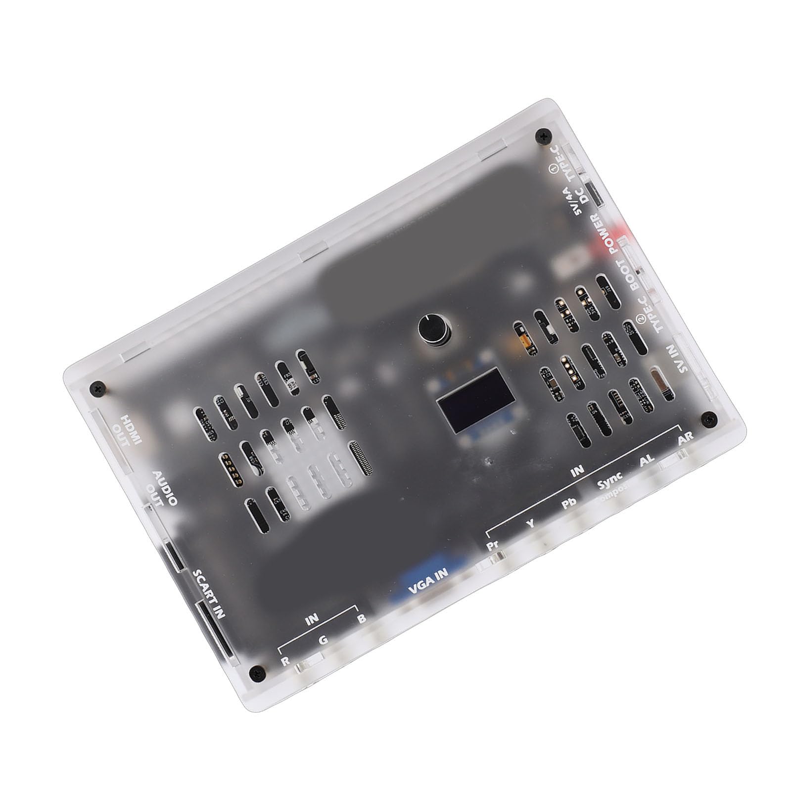 GBS Control GBSC-Videokonverter, HD 1080P GBSC RGBS VGA Scart Ypbpr zu VGA HDMI Retro-Spielsignalkonverter, Universeller Langlebiger GBSC-Konverter