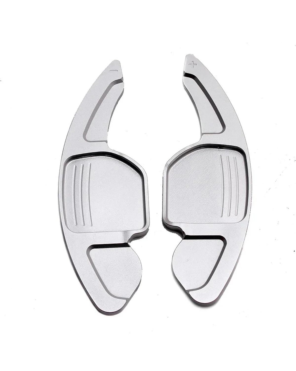 Hhyxxx A Silver No Screw For A3 A4l A7 A8 S5 Q5 Q7 2012-2016 Car Steering Wheel Shift Paddle Shifter(A Silver No Screw)