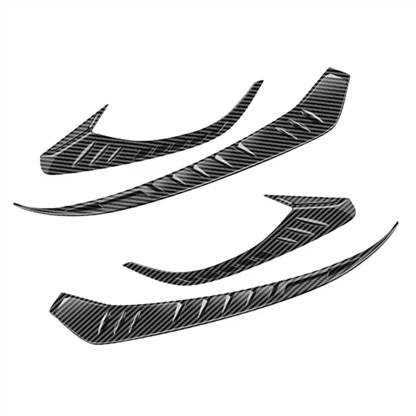 Car Headlight Eyebrow for HRV for HR-V for Vezel 2021 2022 2023 Lamp Eyelash Stickers A Car Front Headlights Eyebrows Eyelids Trim Strip Headlight Eyelid
