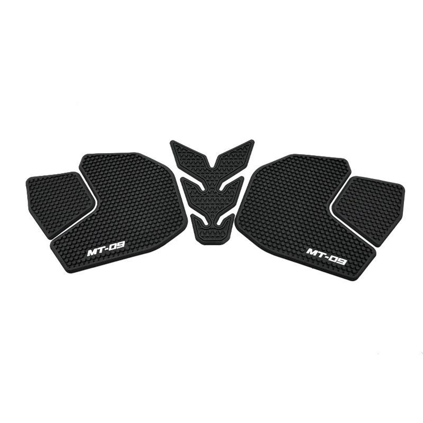Autocollant de réservoir pour Yamaha MT-09 2013-2020 protection moto noire