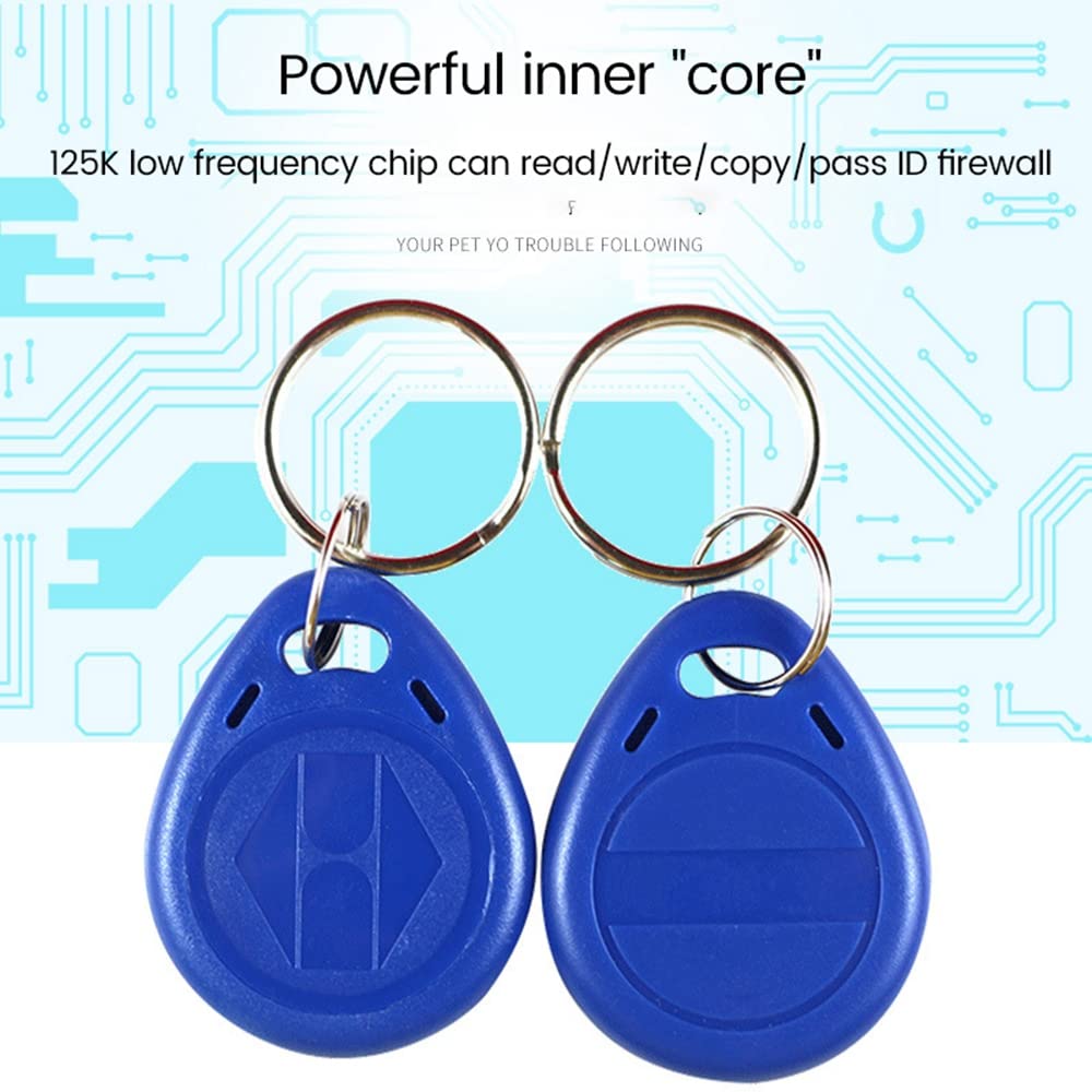 50 STKS Beschrijfbare 125KHz RFID Key ID Card Tag Herschrijfbare T5577 Universele