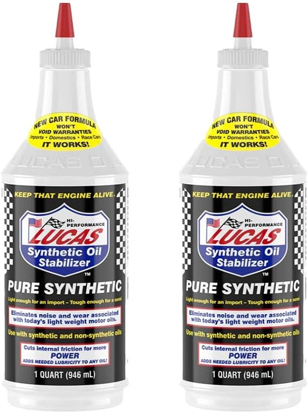Mytee Products 8 Pack 10130 Pure Synthetic Oil Stabilizer - 1 Quart