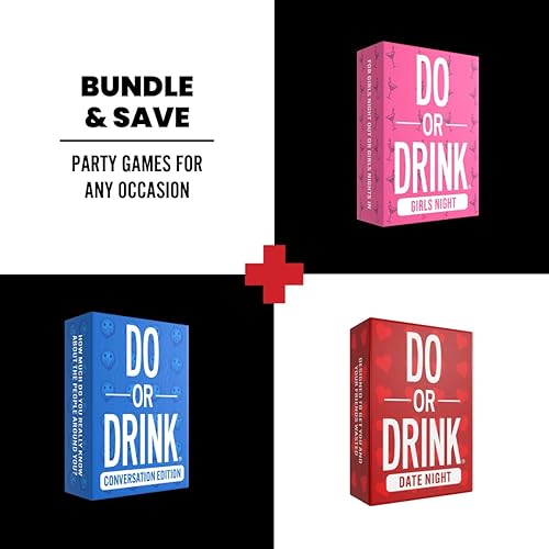 Miniatura 3 de Do or Drink Juegos de cartas de beber para adultos - Divertidos juegos para noche de juegos y fiestas - Regalo para cumpleaños N° 21 y juegos de