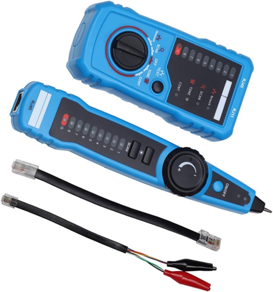 Professional Cable Tracers Internet Line Detectors With Live Cable Trackings & Breakpoints Identification For RJ11 RJ45 Lines
