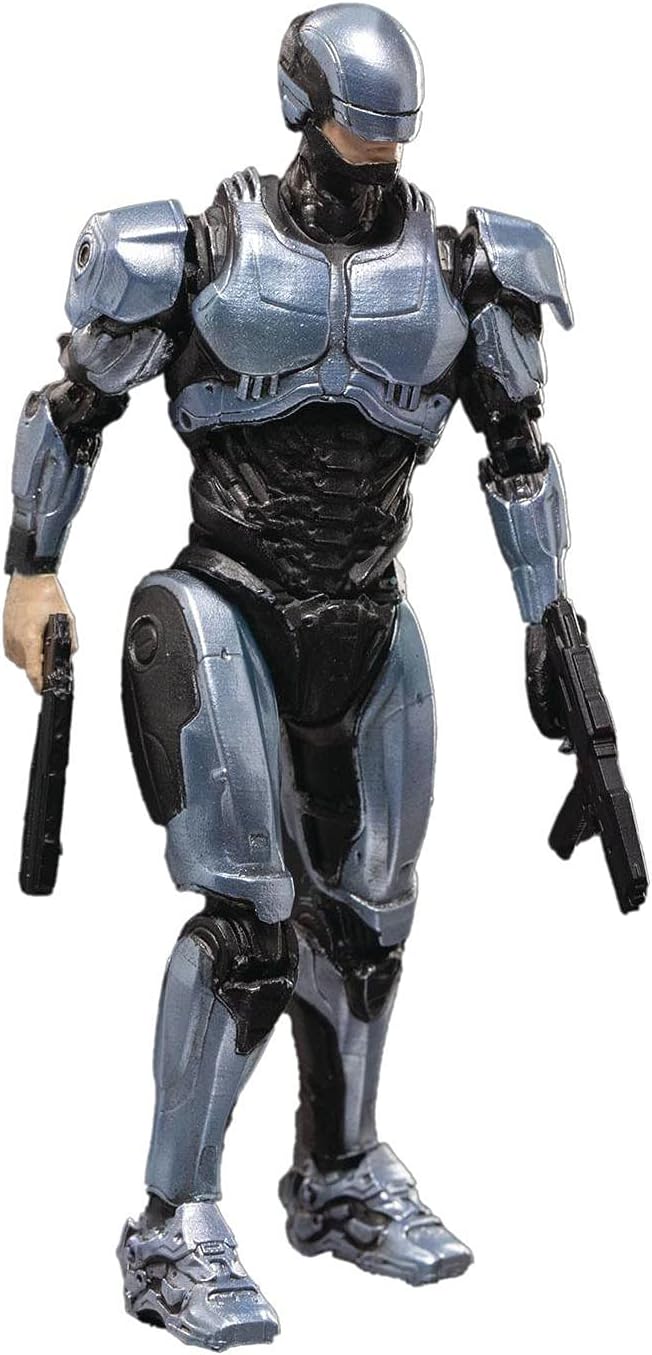 Robocop 2014: Robocop (Silver Version) 1:18 Scale Action Figure, Multicolor