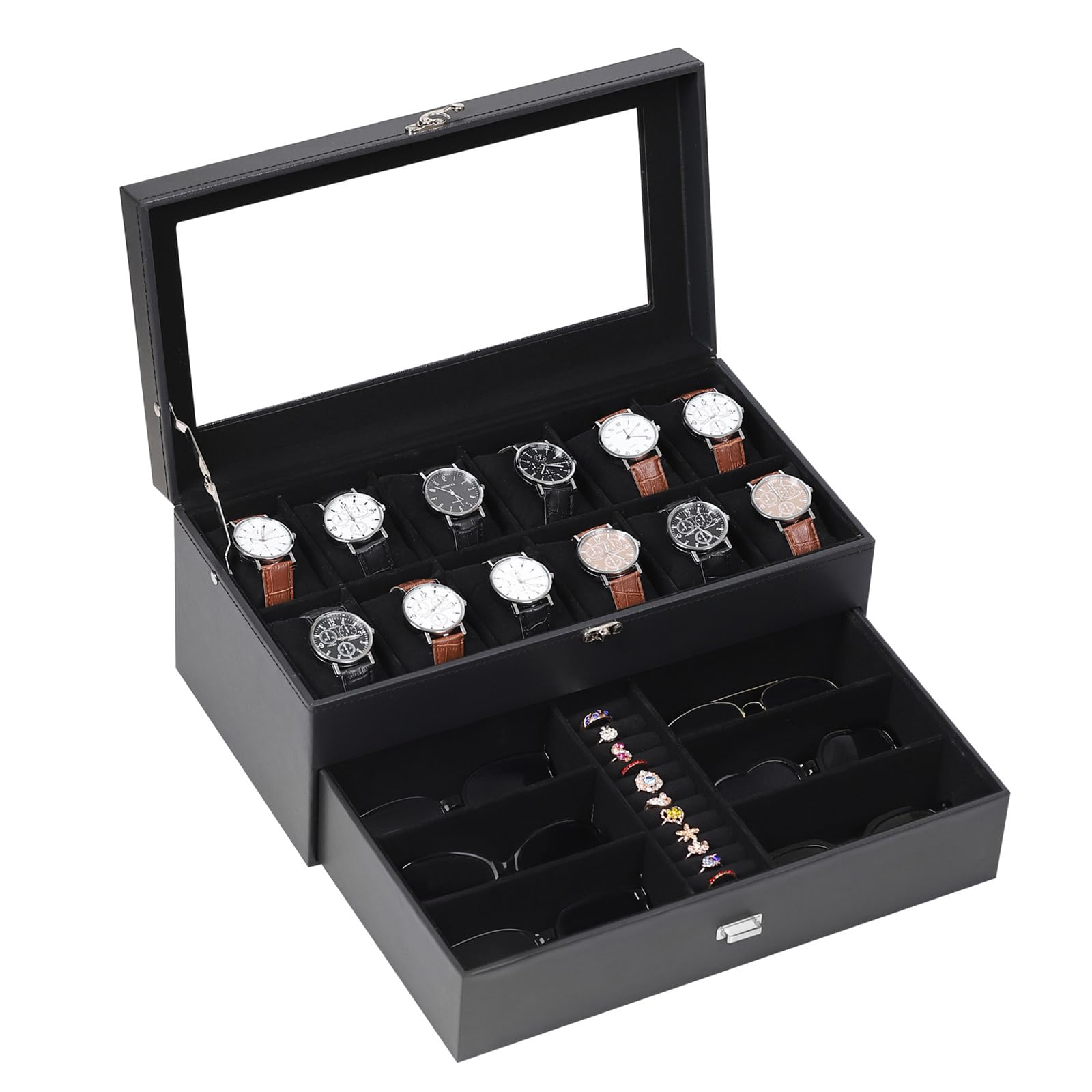 Photo 1 of AUTOARK Watch and Sunglass Organizer Box
