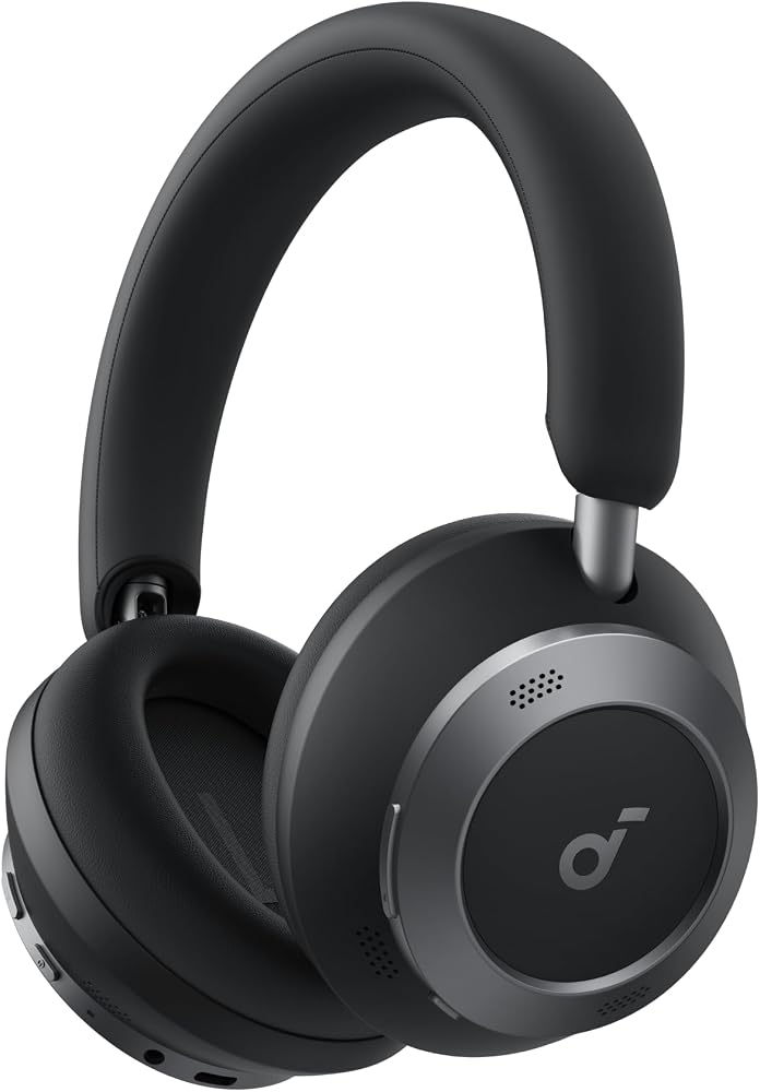Soundcore Anker Space One Pro Wireless Over-Ear Headphones, Foldable Design
