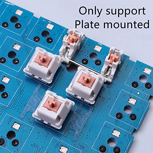 Image of Plate Mounted Stabilizers High Precision for Mechanical Keyboard 3pcs 2u Keyboards Keypads Keyboards Mice Pointers Computers Tablets