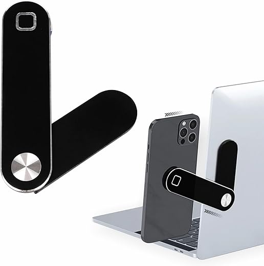 SUHSAI Porta Cellulare Magnetico per Laptop, Clip per Montaggio Laterale...