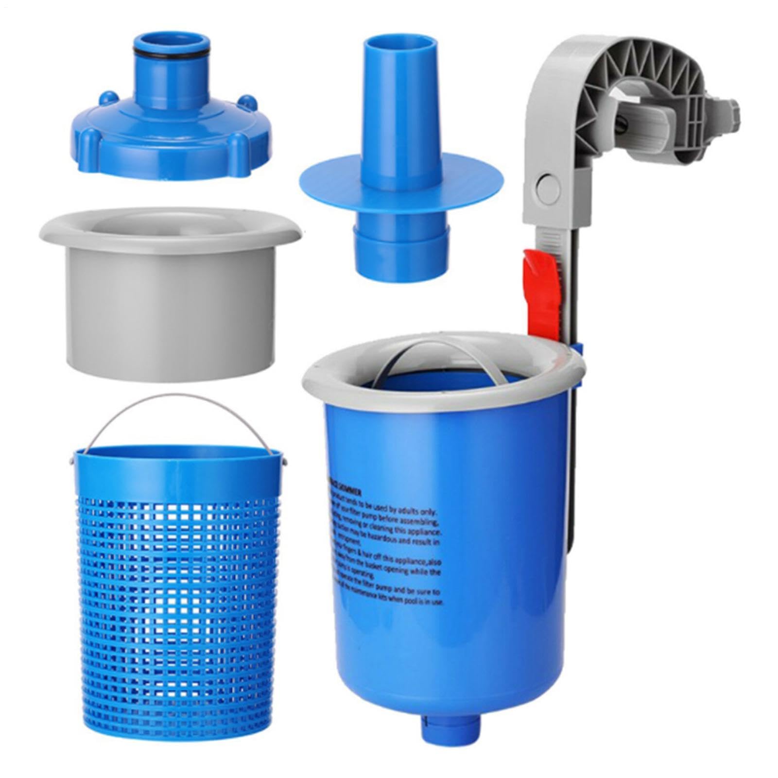 Skimmer Piscina Fuori Terra Pulitore Pulizia Intensiva | Skimmer Automatico Piscina Fuori Terra Parti Ricambio Kit Pulizia Estiva Quotidiana Esterni Giardino Cortile Patio Casa