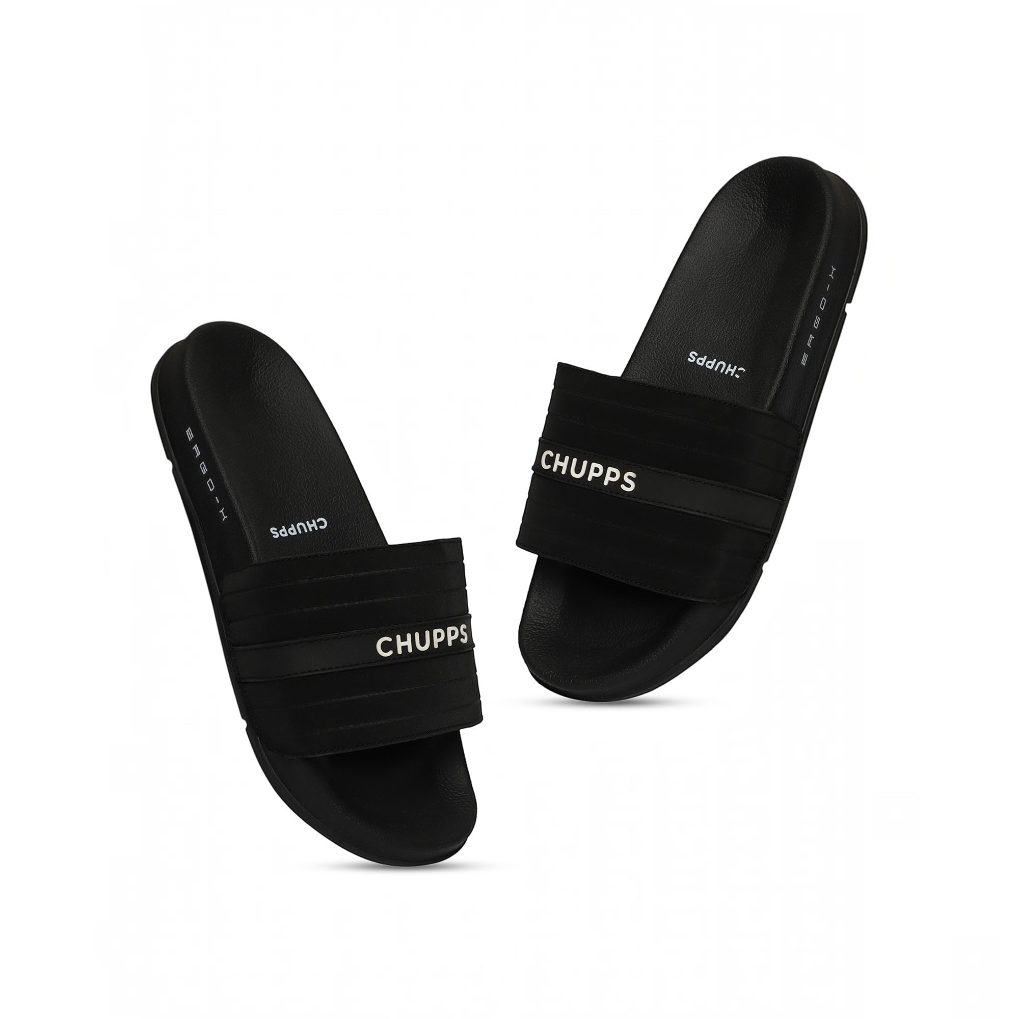 Bandwidth Stitch Women's Slider | Comfortable Flip Flop Slippers with FOAM6 6mm Foam Upper | ERGOX Plus Cushioned Contoured Footbed | Snug Fit Casual Slip-On Footwear for Women-image-25