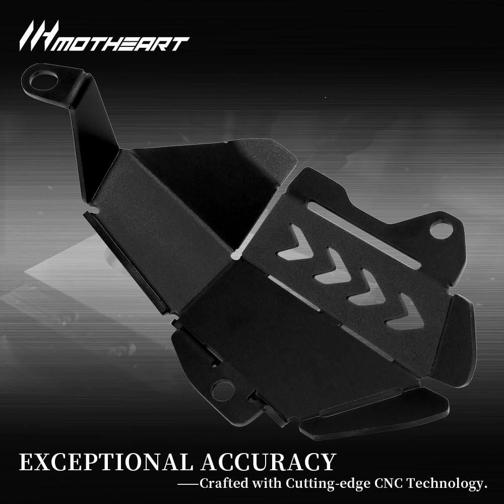 Scudo di protezione della pompa dell'acqua per moto Tenere 700 (T7) (XTZ700) 2019-2024 protezione della pompa dell'acqua CNC facile da montare tenere 700 (t7) accessori (nero)
