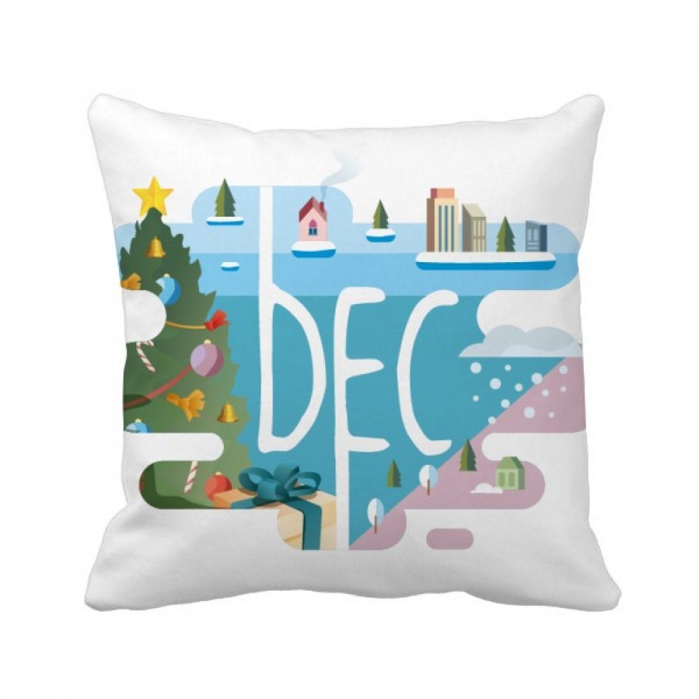 Coussin de juin carré oreiller décoration canapé multicolore 40 x 40 cm