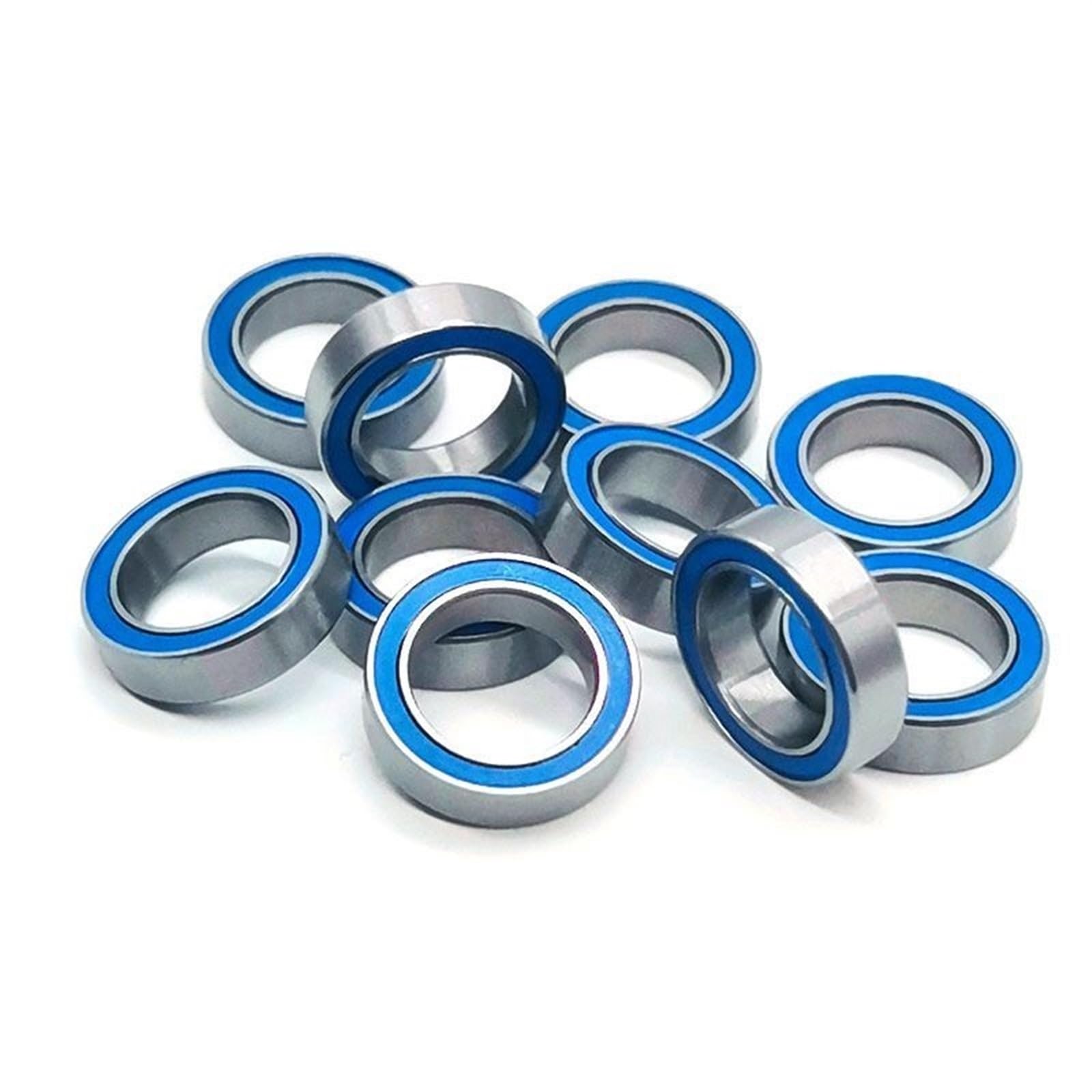 HYUJNAFZR MR128RS Bearing 8x12x3.5 Mm MR128 RS 2RS Ball Bearings MR128-2RS Blue Sealed 10Pcs