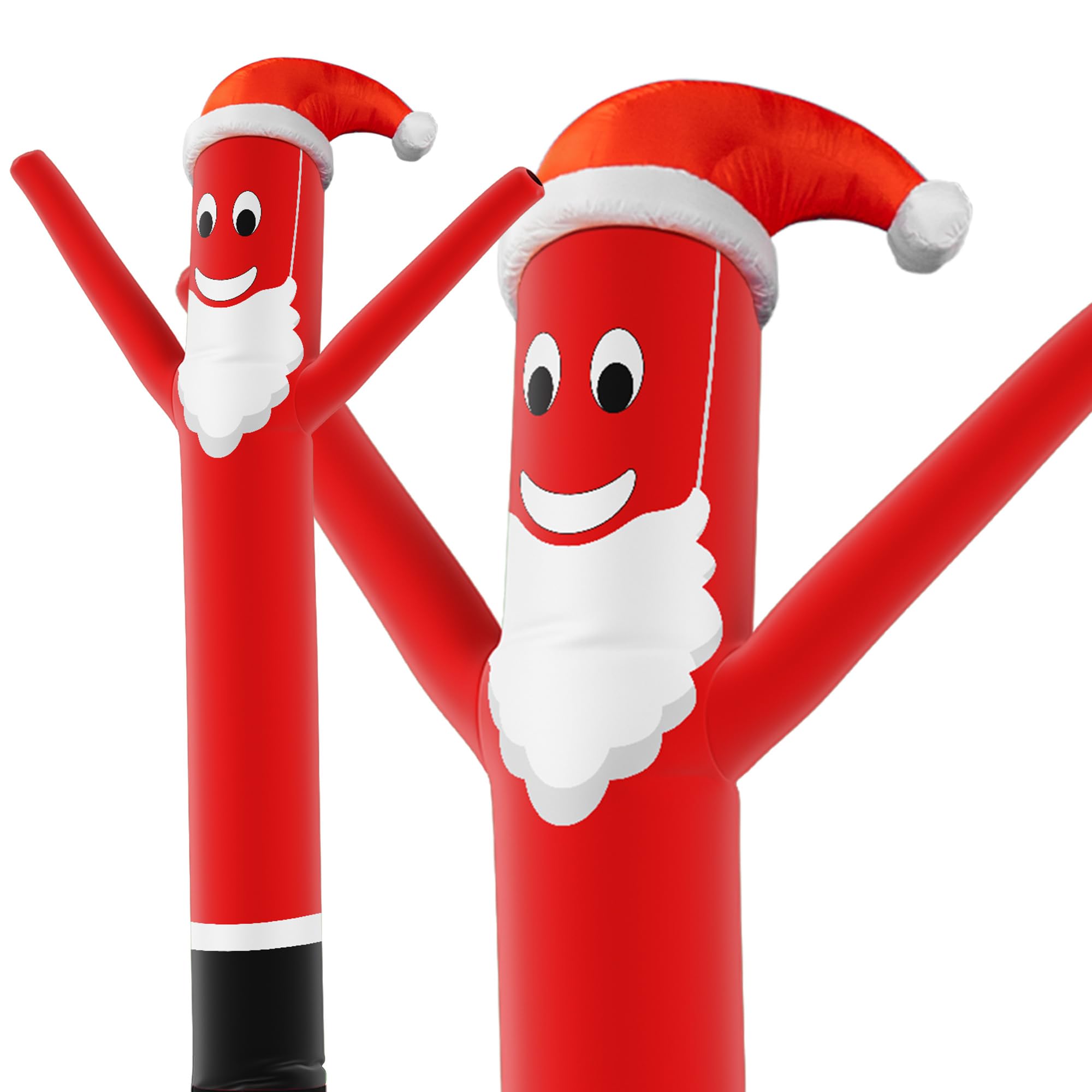 LookOurWay Air Dancers - Tubo Inflable para Hombre – 7 pies de Alto Loco agitando Inflable soplador no Incluido – Tema de Navidad – Disfraz de Papá Noel