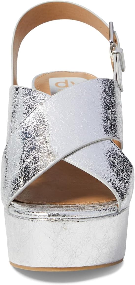 DV Dolce Vita Women's Wentz Heeled Sandal, Metallic, 10 - Image 2