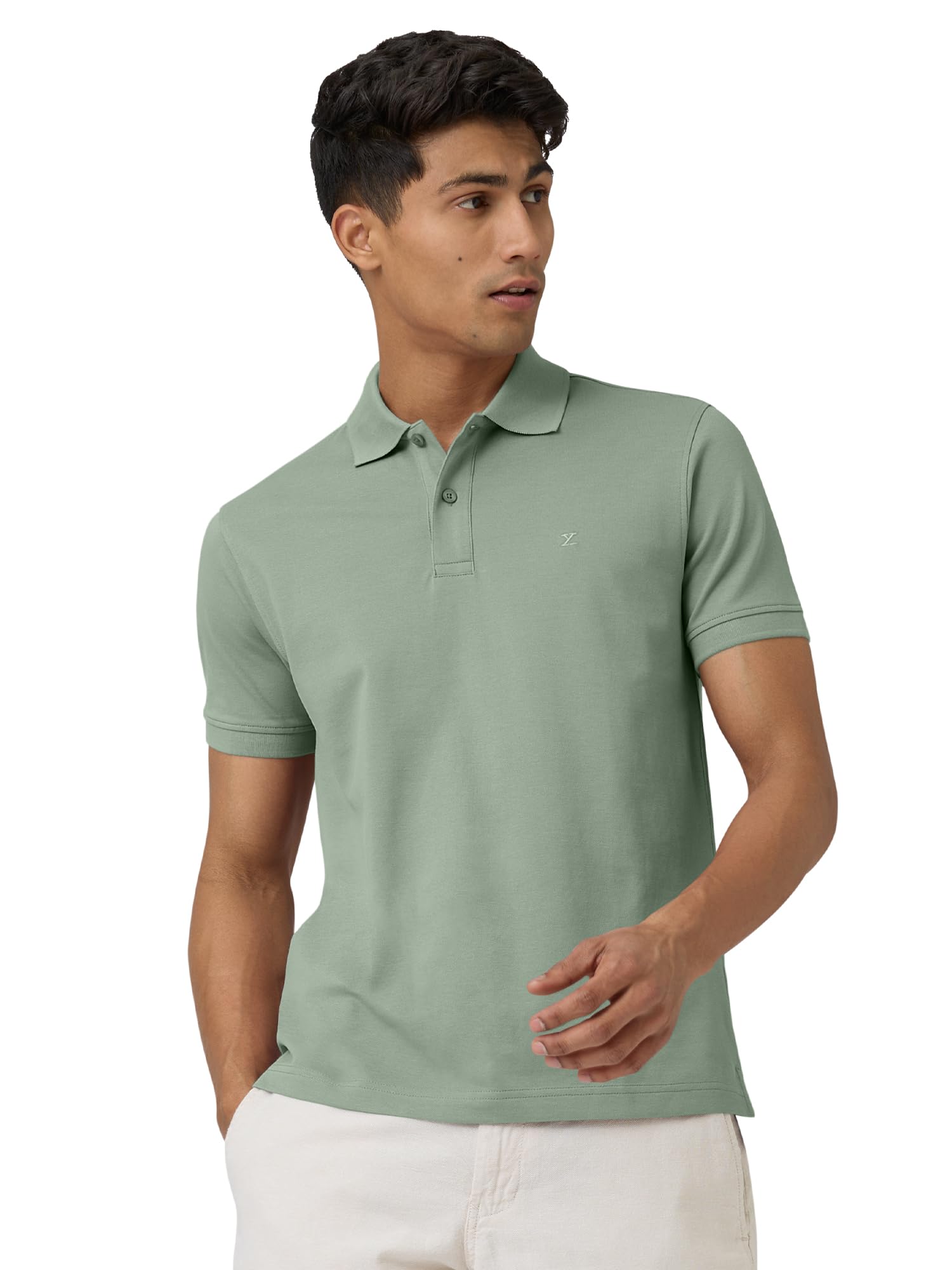 XYXX Men's Nova 100% Combed Cotton Regular Fit Polo T-Shirt-image-26