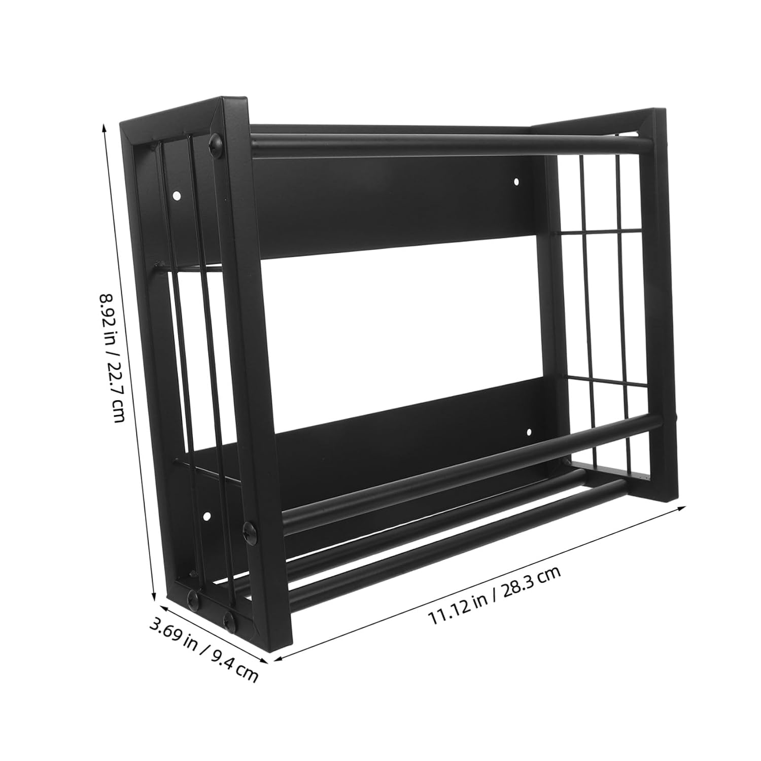 GALPADA Magnetic Glove Box Holder Wall Mount Dispenser Rack for Gloves with Multilayer Iron Organizer Structure Easy Installation and Smooth User Experience for Garage and Bathroom