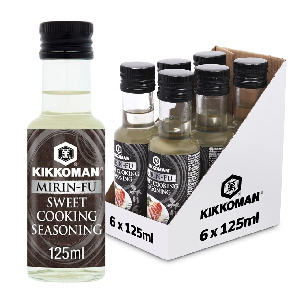 Kikkoman Mirin-fu Sweet Cooking Seasoning ,125ml, (Pack of 6)