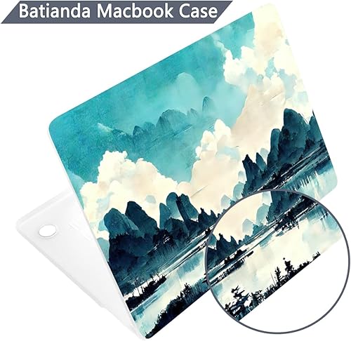 Miniatura 117 de Batianda Funda prémium para MacBook Air de 15 pulgadas 2025 M4 2024 2023 con chip M3 M2 modelo A3241/A3114/A2941, carcasa rígida diseñada