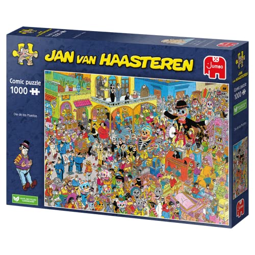 Jan Van Haasteren, Dia De Los Muertos, Puzzle 1000 Teile Erwachsene – Ansicht 5