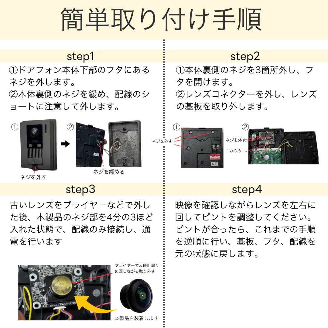 いっぬ様ご購入ページです。Panasonic 10本 Amazon.co.jp: パナソニック ドアホン 交換 レンズ VL-V571 対応