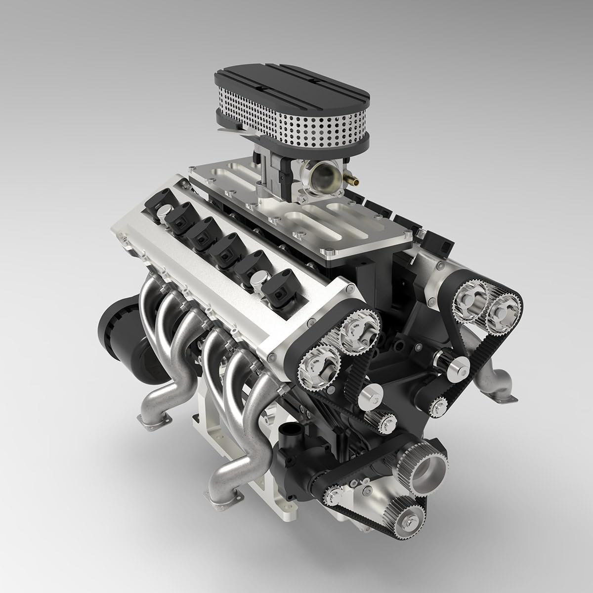 Amazon.com: ENGINEDIY GS-V12 Engine Model That Runs, 72cc