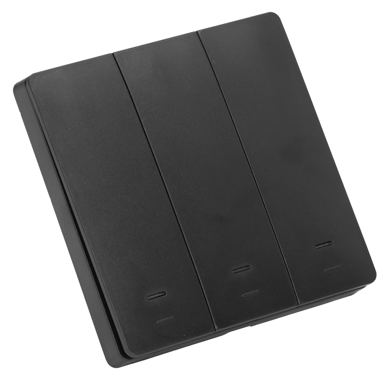 KUIDAMOS Interruptor Inteligente de 3 Bandas con Control de Voz, Interruptor de Luz WiFi con Velocidad de Respuesta Rápida para el Hogar y la Oficina, Material Resistente Al Fuego, 2 Unidades