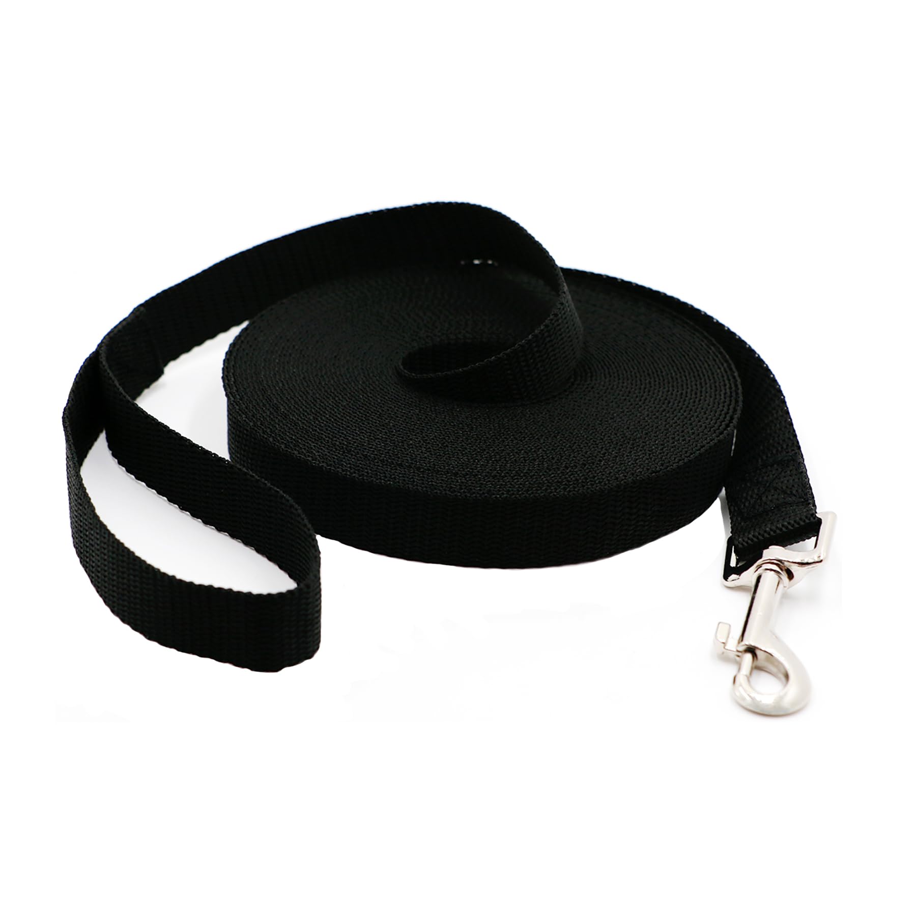Dog Lead, 10m Waterproof & Adjustable Nylon Dog Leash with Handle and 360° Carabiner, Durable Training Lead for Small Medium