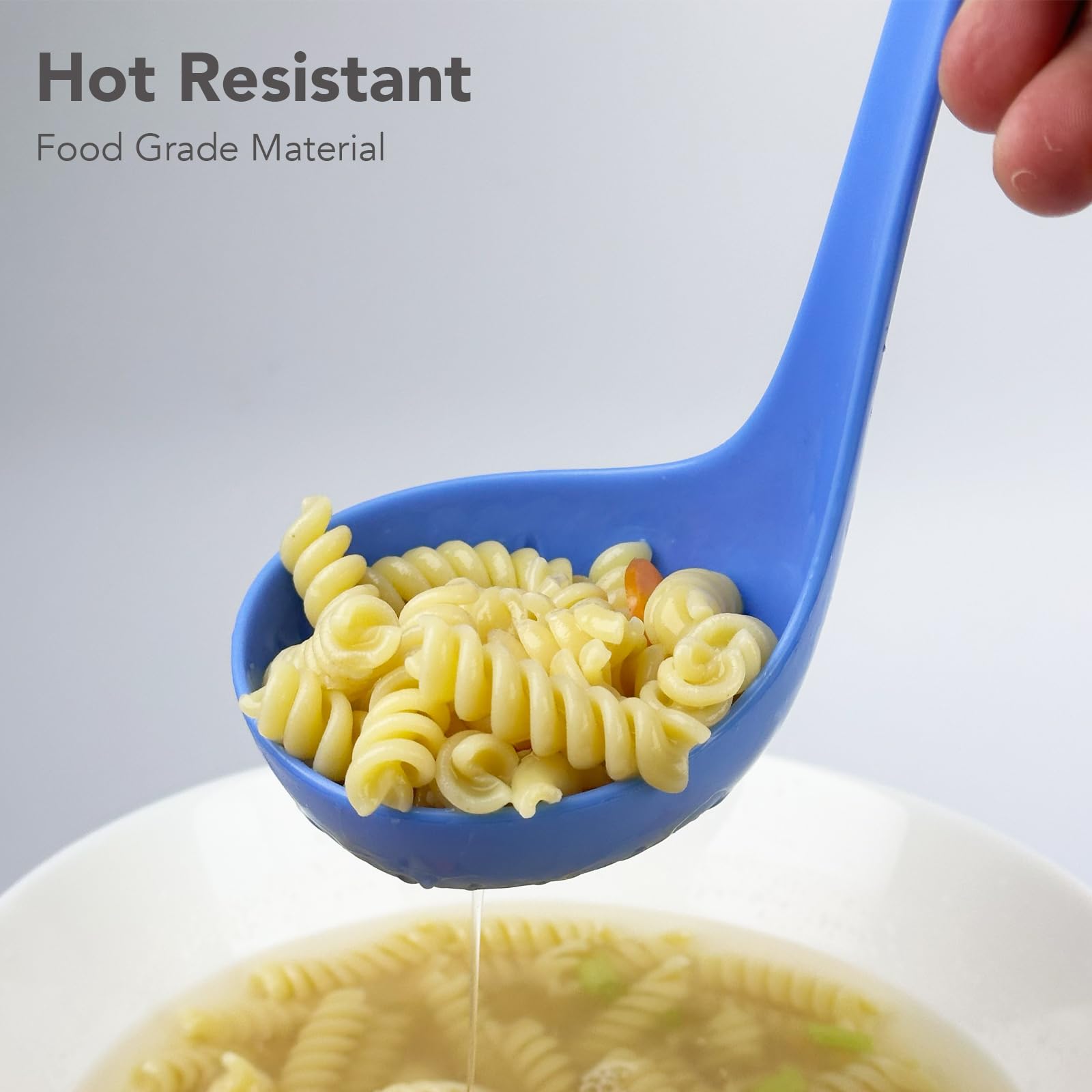 Good Grips Silicone Slotted Spoon, Ladle Colander Kitchen Skimmer High Heat Resistant BPA Free Non Stick Cooking Ladle Strainers For Draining and Frying, Pasta Strainer Spoon Frying Kitchen Cooking