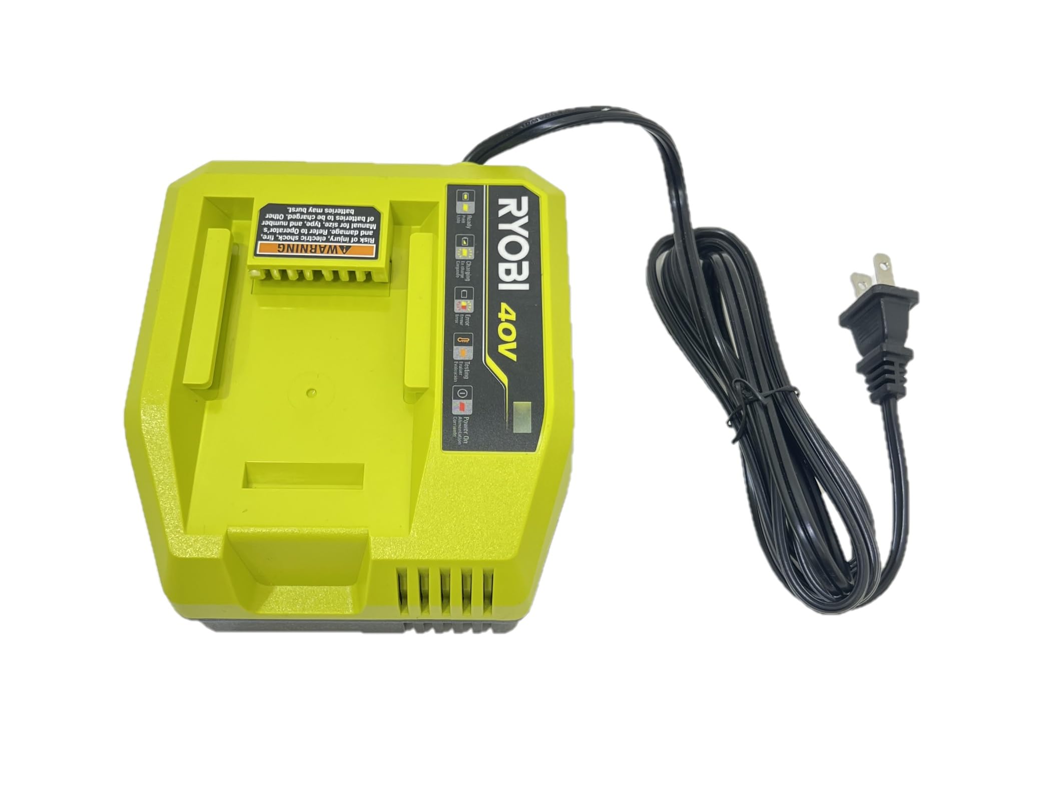 For Ryobi 40V Battery Charger OP406VNM 40-Volt Lithium-Ion Rapid Battery Charger 46396037572 For Ryobi 40V Battery Charger OP406VNM 40-Volt Lithium-Ion Rapid Battery Charger 46396037572