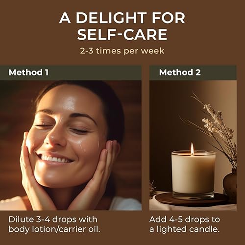 Vista 557 de Gya Labs - Aceite esencial de vainilla oleorresina para aliviar el estrés, relajación, sueño, aceite de vainilla francesa dulce para mayor