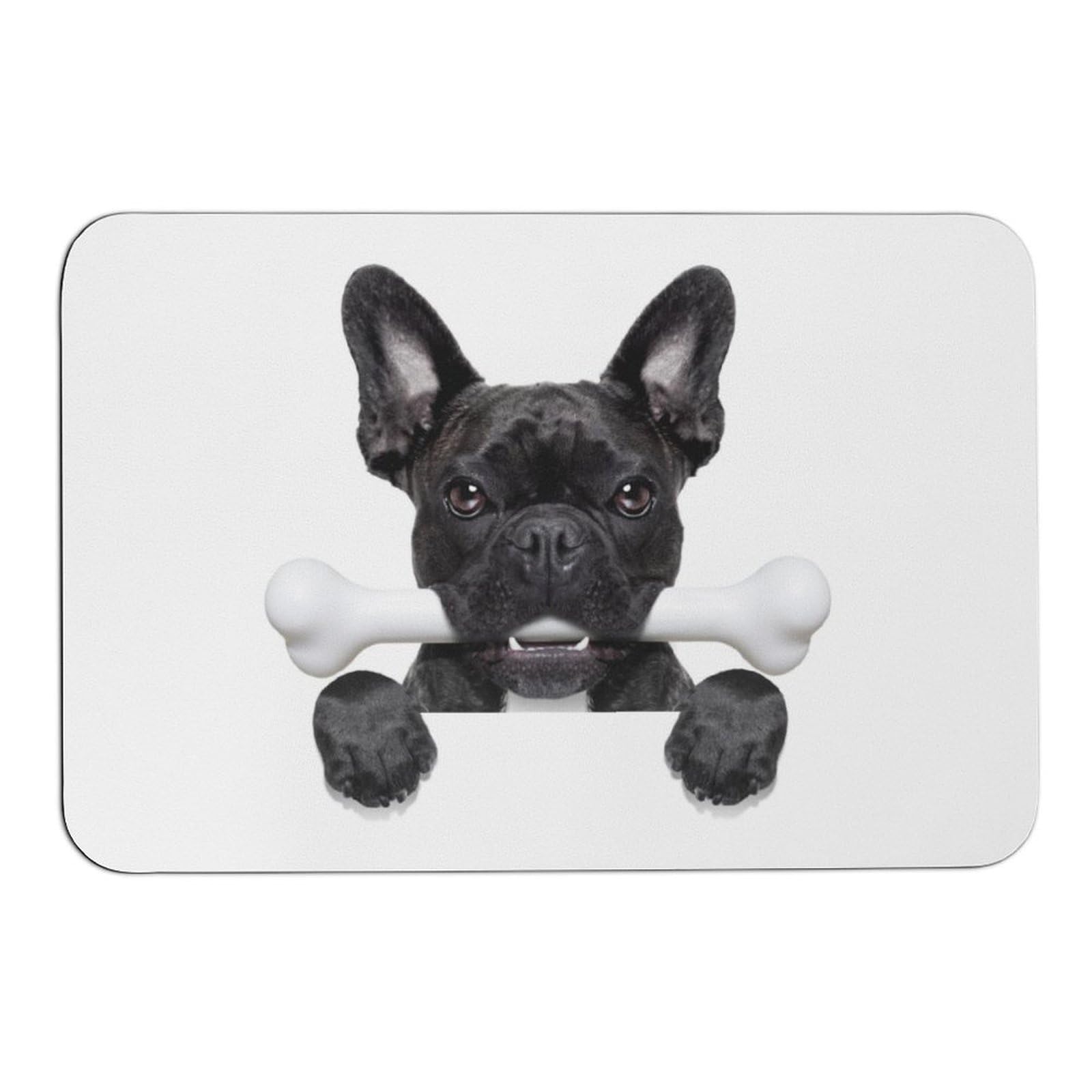 Amazon | バスマット 面白い フレンチブルドッグ犬 お風呂マット 玄関  