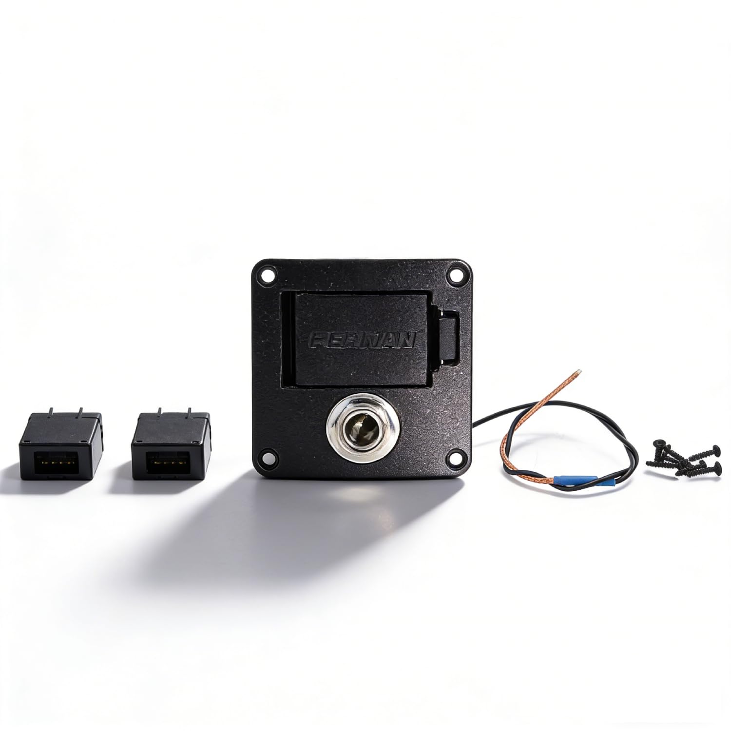 Acoustic Guitar Pickup, 7 Band EQ Equalizer Preamp, Piezo Tuner for Electric Acoustic Classic Guitar, Folk Sound Hole