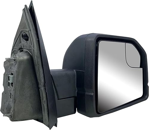 Miniatura 4 de Espejo de repuesto para puerta lateral derecha del pasajero, vidrio eléctrico plegable manual, sin calefacción, sin luz de señal, con sensor de