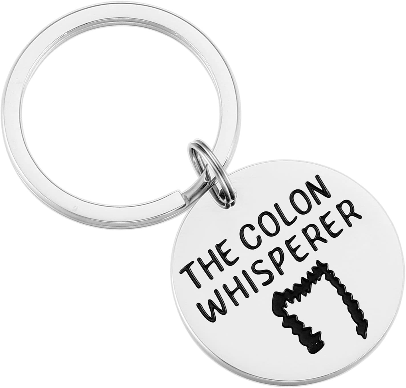 Gastroenterologist Gifts For Men Women Keychain Gastroenterology Gifts Doctor Key Chain The Colon Whisperer Keyring Colon Keychain