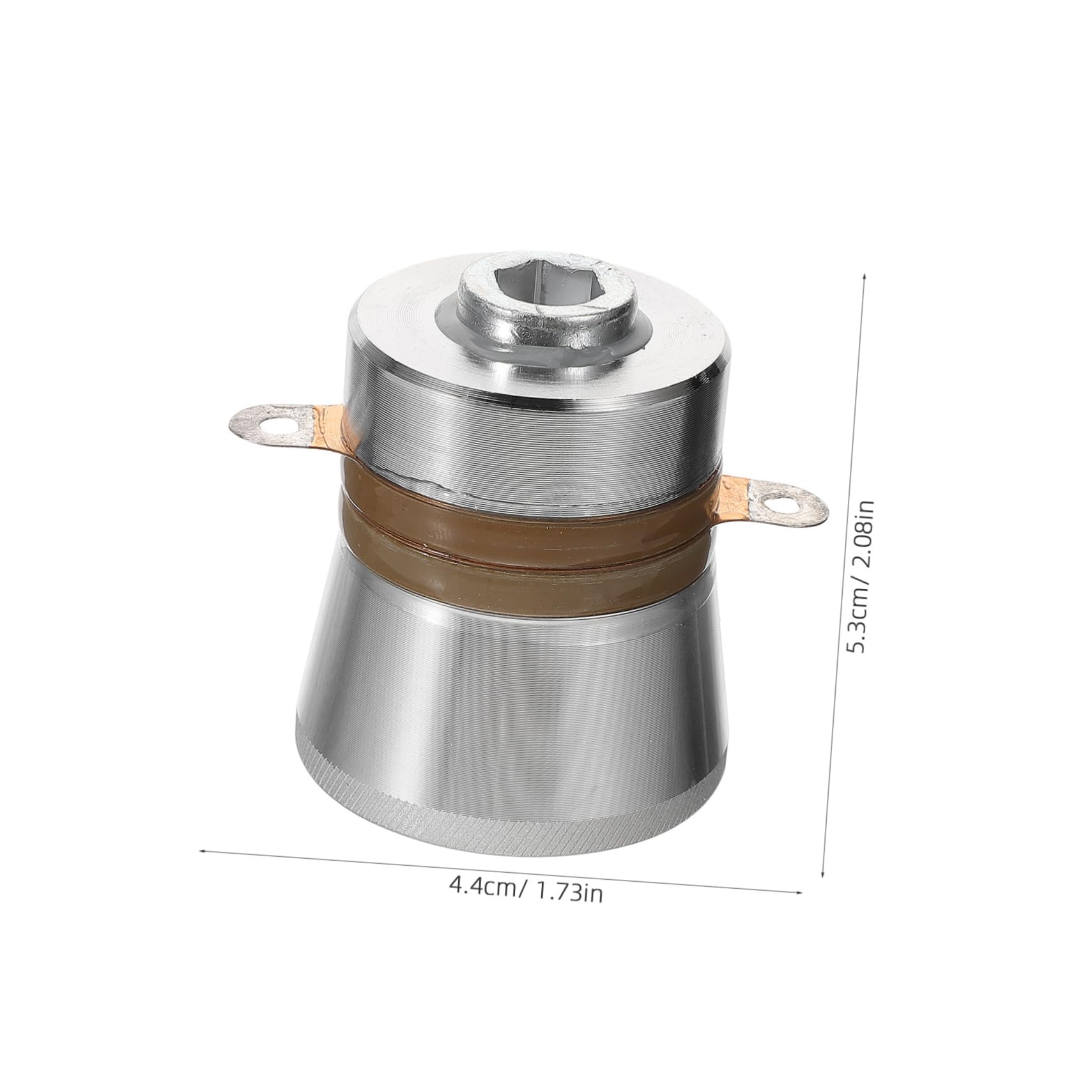 KICHOUSE 60w Piezoelectric Cleaner Transducer 40khz for Dishwasher High Frequency Pickup Piezo Transducer