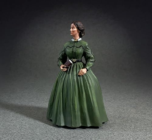 Miniatura 2 de W. Britain Colección Museum 10098 Arthor americano y abolicionista Harriet Beecher Stowe Escala 1:30 Metal