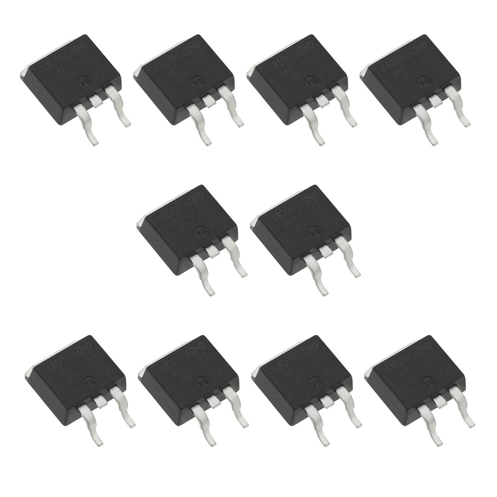 OTOTEC 10 Pezzi GB10NC60HD GB10NC60KD STGB10NC60HD TO-263 Transistor A Canale N 600 V 10 A D2PAK Compatibile Con Miele ELP-265 ELP-266 Pezzo Di Ricambio