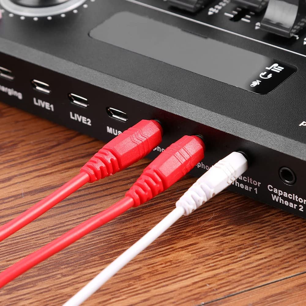 Scheda Mixer Audio Bluetooth Mini, Scheda Audio Live con Vari Effetti sonori, Scheda Audio Cambia Voce in Streaming Live per la Registrazione di Musica, Trasmissione di canti