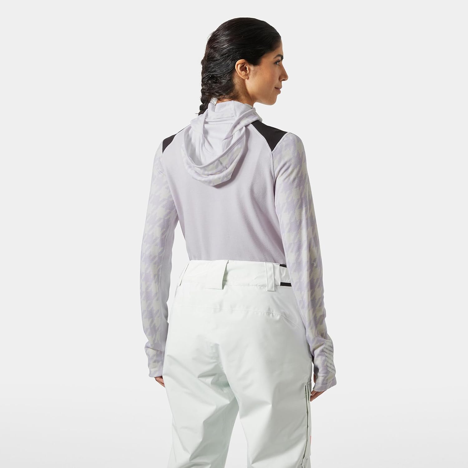 Helly-Hansen LIFA Merino Midweight Balaclava Hoodie for Women - Warm, Breathable, Performance Layer for Outdoor Activities