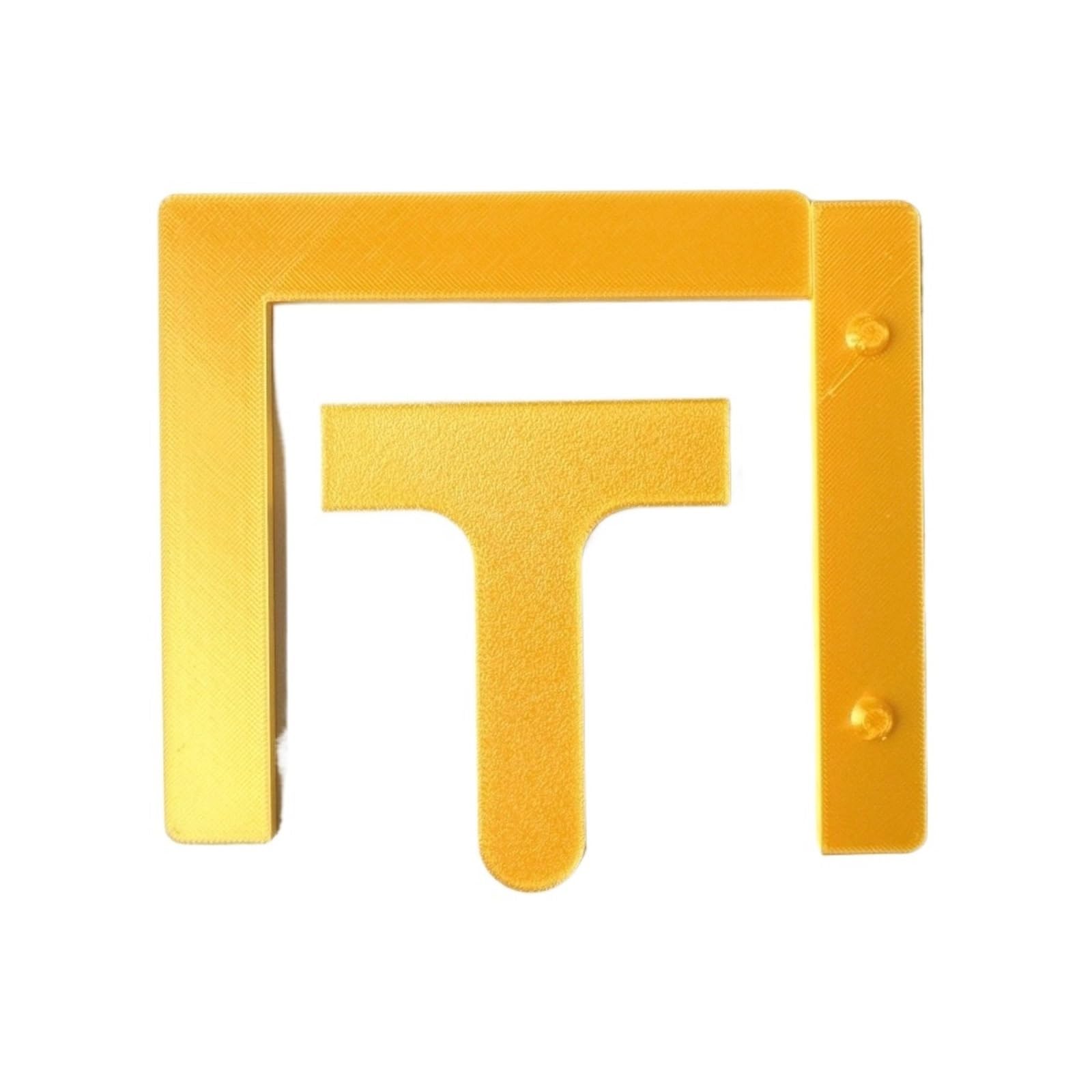 Ruler for Diamond Painting Assist Aligning DIY Diamond Painting Ruler Tools Solid Color Alignment(Gold)